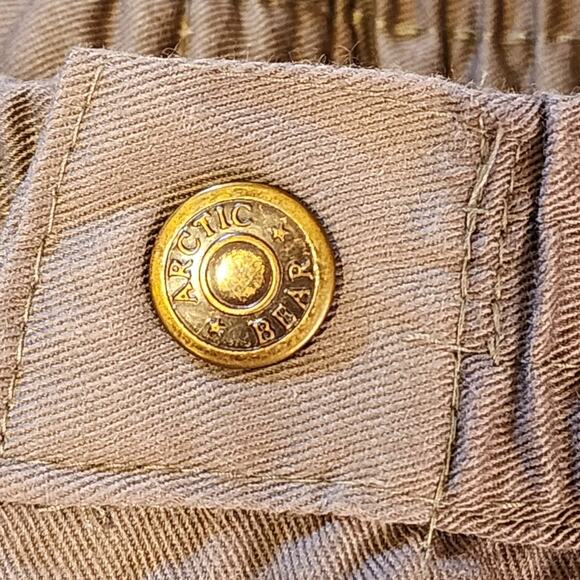 Haband's Arctic Bear Collection Thermal Lined Flat Front Twill Pants Mens 44S - Picture 4 of 9